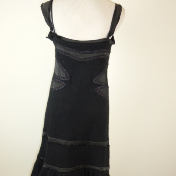 CUSTO BARCELONA BLACK ANGORA TUNIC DRESS 8 - Picture 3 of 5
